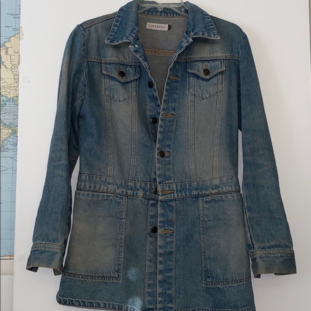 Terra Nova denim coat size medium